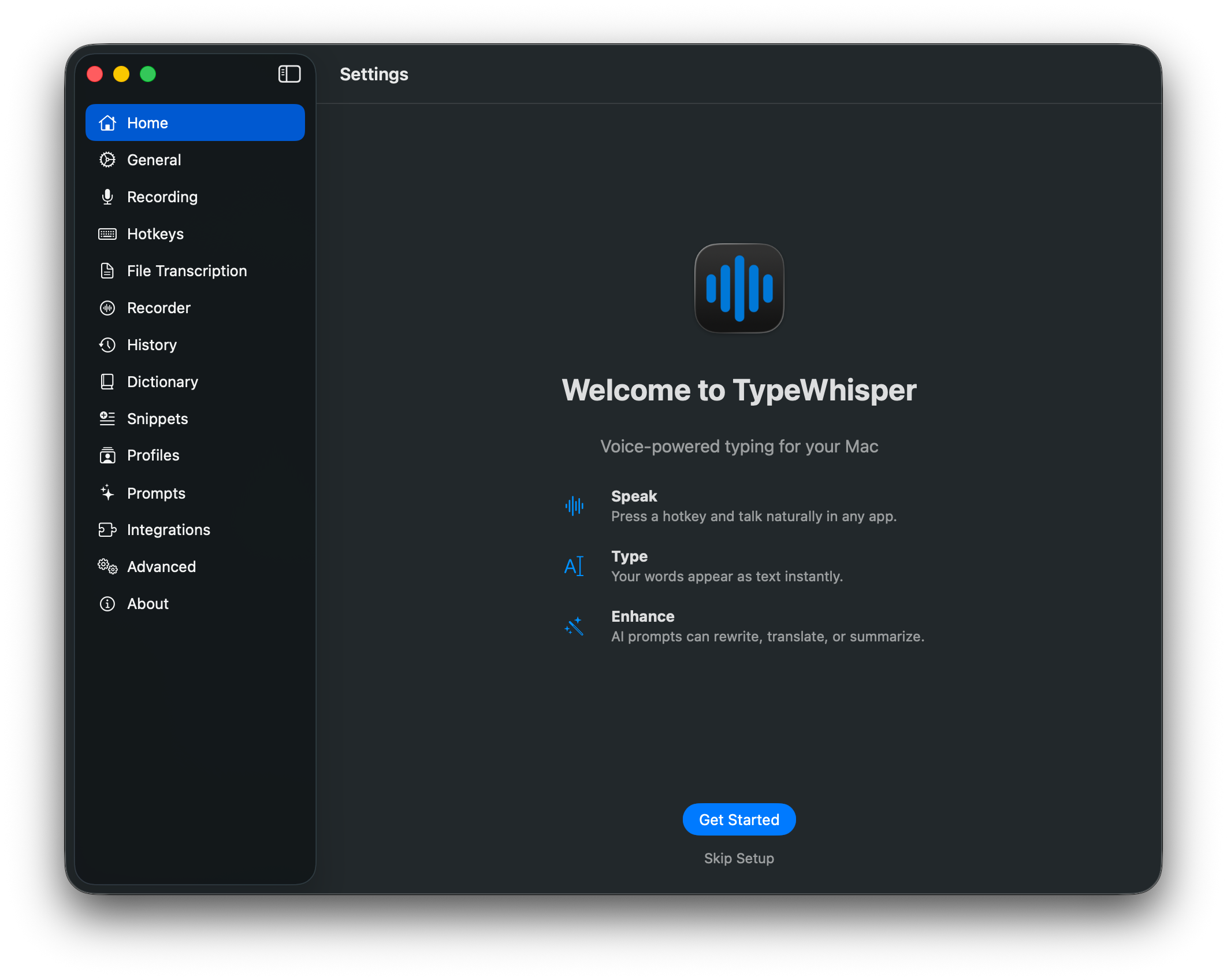 TypeWhisper for macOS