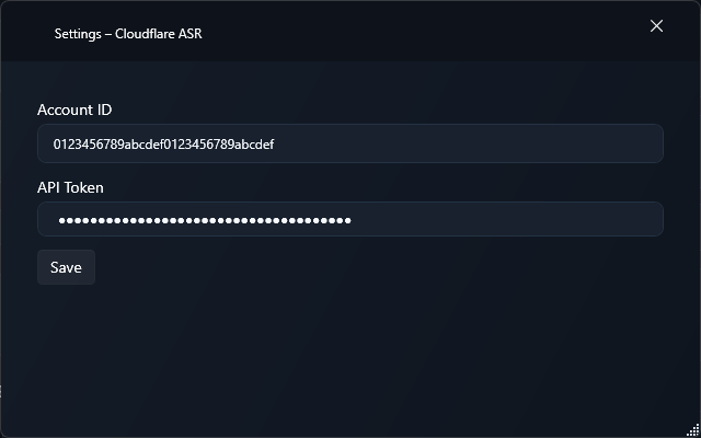 Cloudflare ASR Windows settings